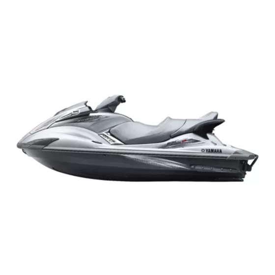 Yamaha WaveRunner 2009 Manuels