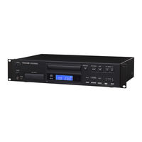 Tascam CD-200iL Mode D'emploi