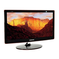 Samsung SyncMaster P2770HD Manuel De L'utilisateur