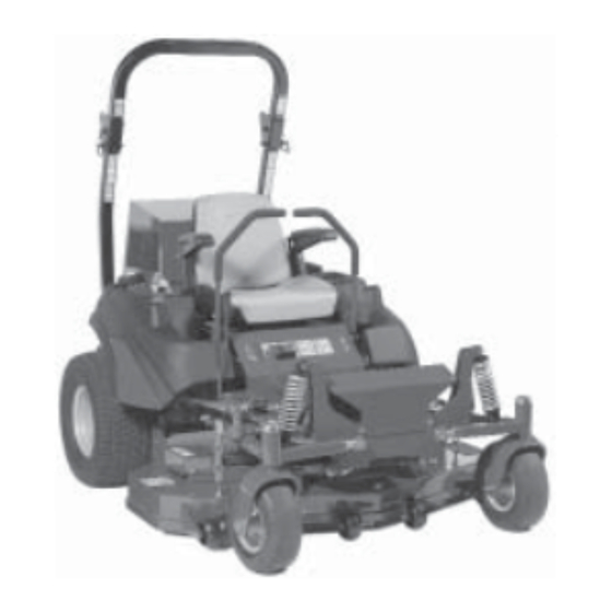 Briggs & Stratton FERRIS Diesel IS2500Z Serie Manuel D'utilisation