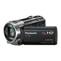 Panasonic HC-V700 Mode D'emploi