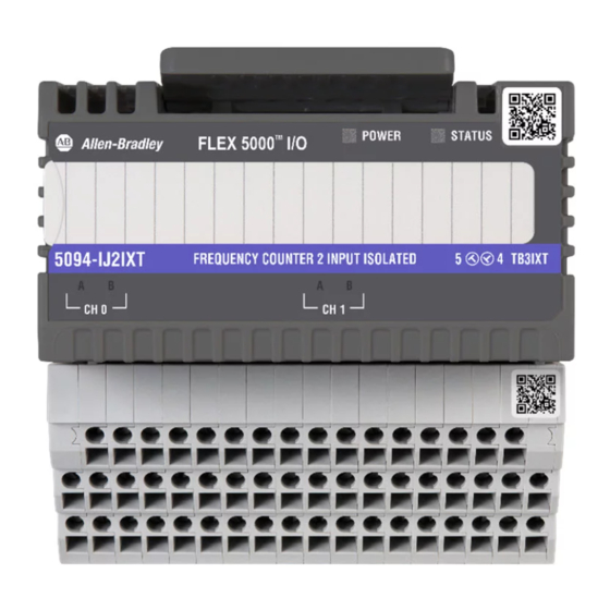 Rockwell Automation Allen-Bradley HART FLEX 5000 Manuel Utilisateur