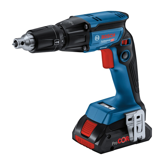 Bosch GTB 18V-45 Professional Notice Originale