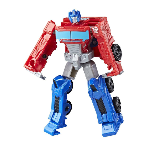 Hasbro Transformers Optimus Prime Guide Rapide