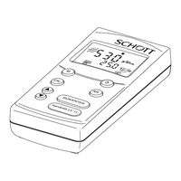 SCHOTT Instruments handylab LF 11 Mode D'emploi