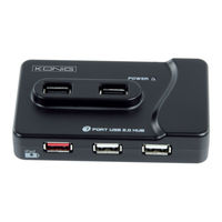 König Electronic CMP-USB2HUB56 Mode D'emploi