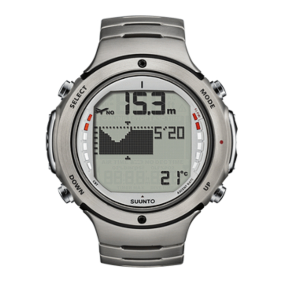 Suunto D6 Guide De L'utilisateur