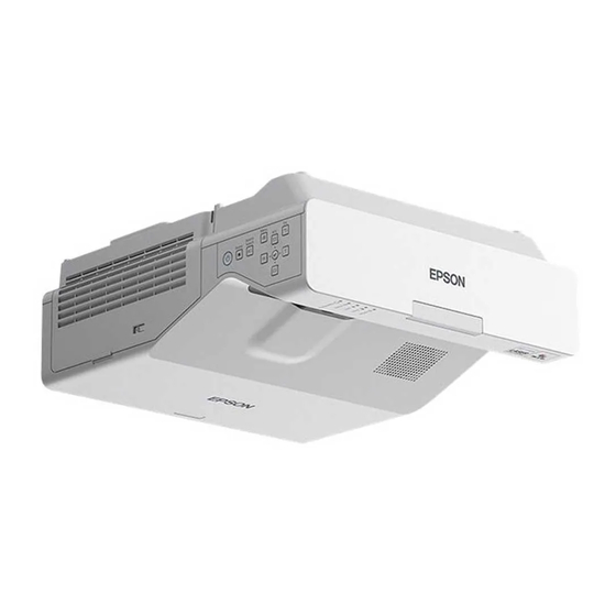 Epson PowerLite EB750F Guide De L'utilisateur