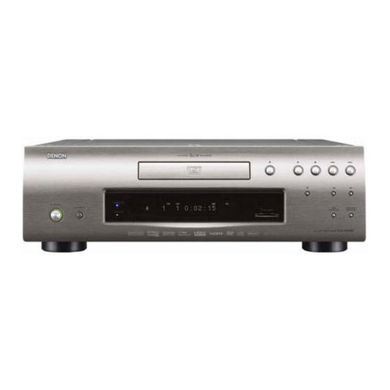 Denon DVD 3800 DB SPE2 Mode D'emploi