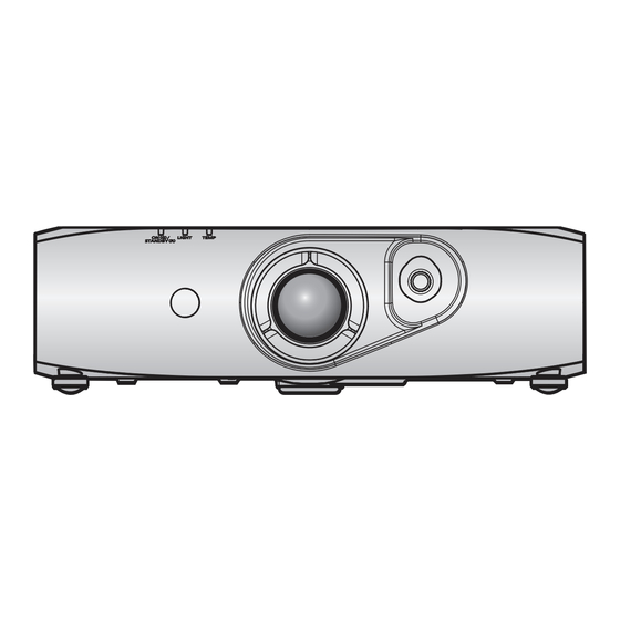 Panasonic PT-RZ370U Manuel D'utilisation