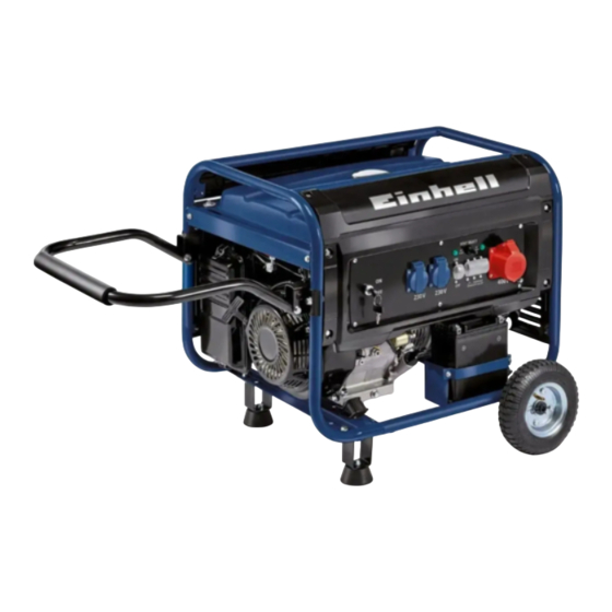 EINHELL BT-PG 5500/1 Instructions D'origine