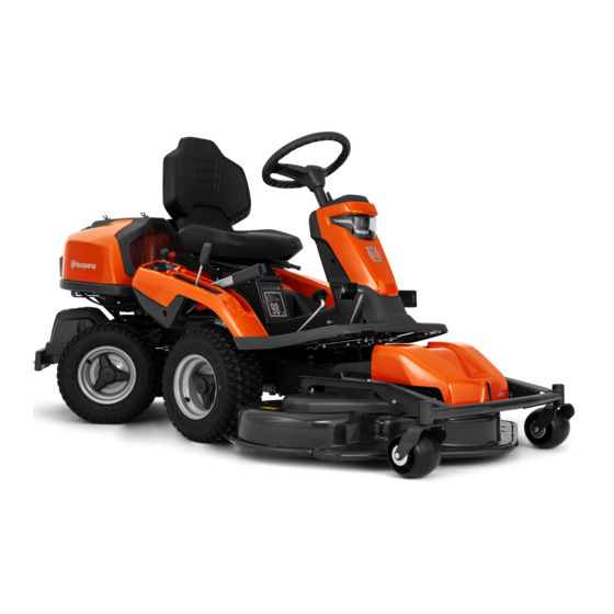 Husqvarna R 316TX Manuel D'utilisation