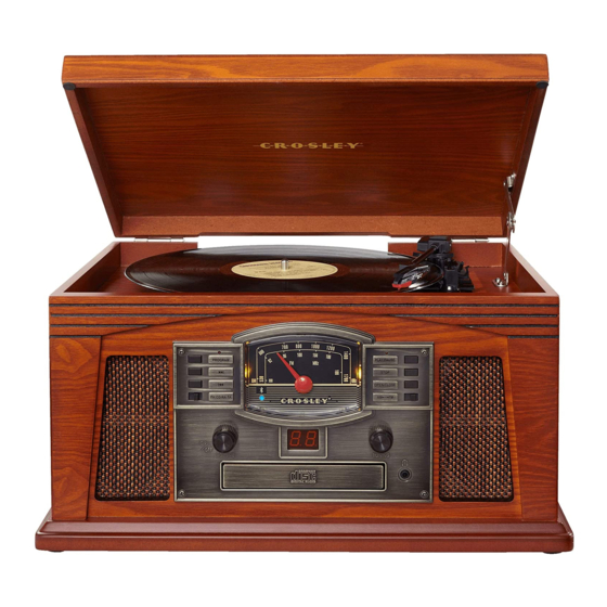 Crosley Lancaster Manuel D'utilisation