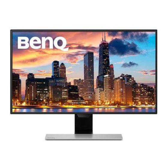 BenQ E Série Manuel D'utilisation