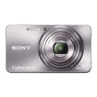 Sony Cyber-shot DSC-W580 Guide De L'utilisateur