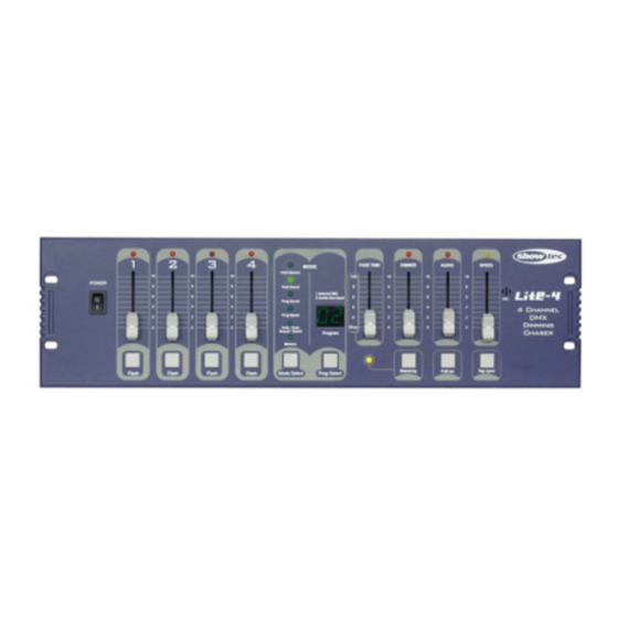 SHOWTEC Lite-4 Manuel D'utilisateur