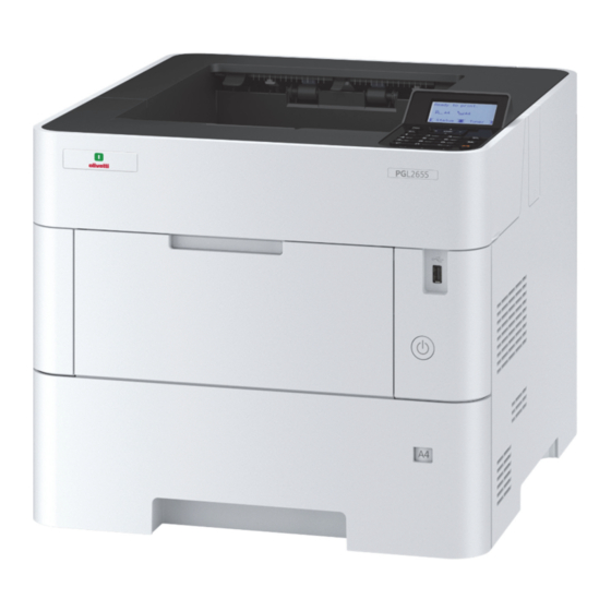 Olivetti PGL2645 Manuel D'utilisation