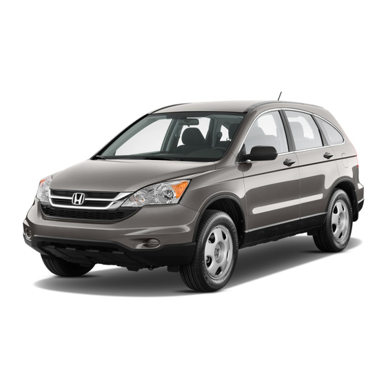 Honda CR-V 2011 Guide