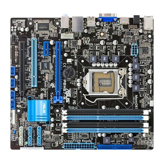 Asus P8H67-M Mode D'emploi