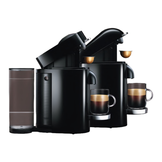 Nespresso Vertuo Plus Serie Mode D'emploi