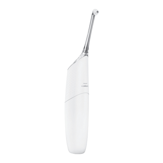 Philips Sonicare AirFloss Ultra HX8331/12 Mode D'emploi