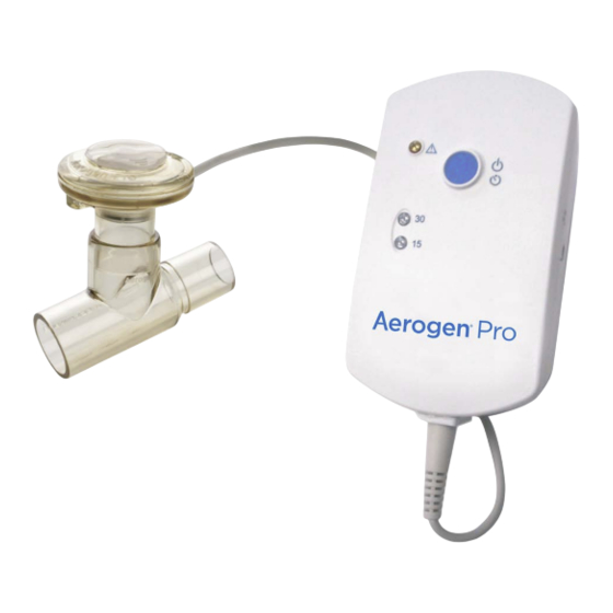 Aerogen PRO Manuel D'utilisation