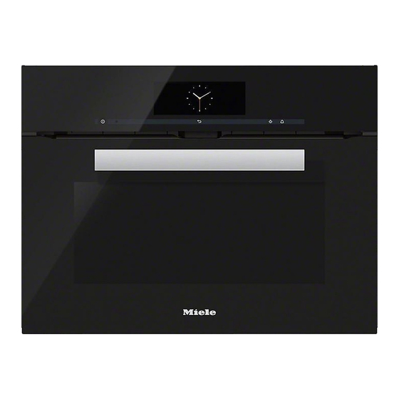 Miele H6800BP Mode D'emploi Et Notice De Montage