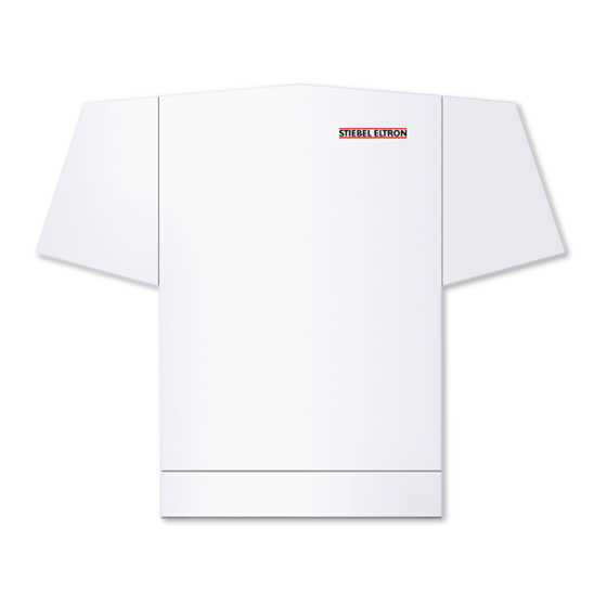 Stiebel Eltron WPL 34 Utilisation Et Installation