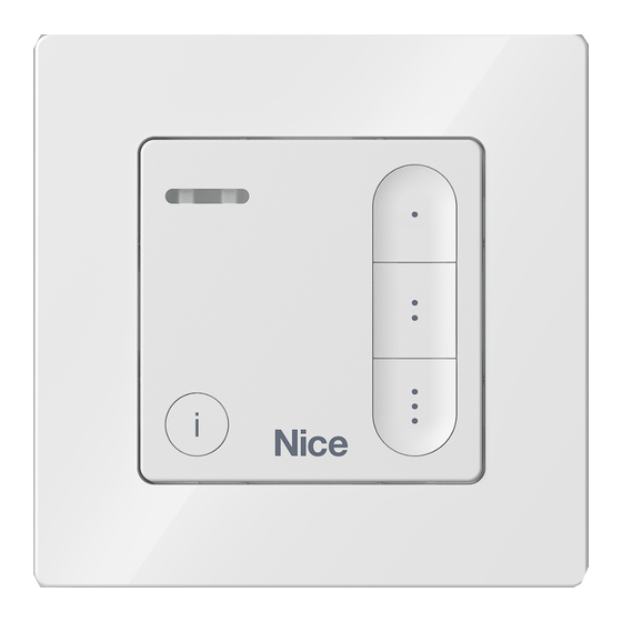 Nice DOMIW3C Instructions Et Avertissements Pour L'installation Et L'utilisation