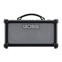 Boss DUAL CUBE BASS LX Mode D'emploi