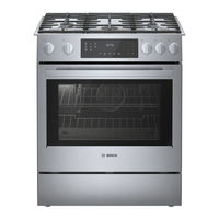Bosch HDI8054UC Manuel D'installation