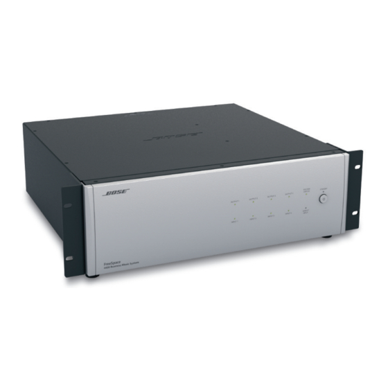 Bose FreeSpace 4400 Notice D'utilisation