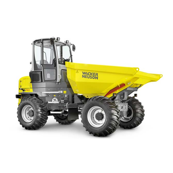 Wacker Neuson DW60 D18-01 Notice D'utilisation