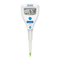 Hanna Instruments HALO 2 HI9810322 Manuel D'utilisation