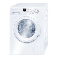 Bosch WAK28160FF Notice D'utilisation Et D'installation