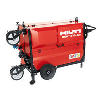 Hilti DSW 1510-CA Mode D'emploi