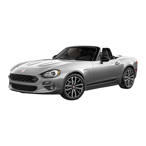 Fiat 124 SPIDER Manuels