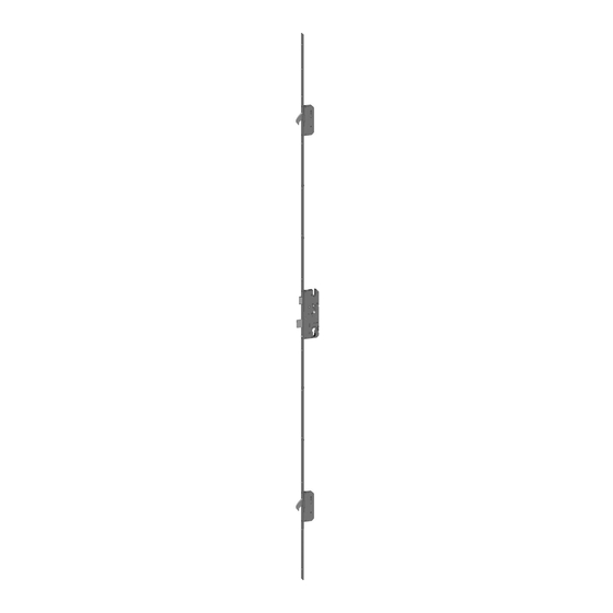 Winkhaus panicLock AP4 Série Instructions D'installation