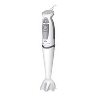 Braun Multiquick Minipimer MR 6550 Mode D'emploi