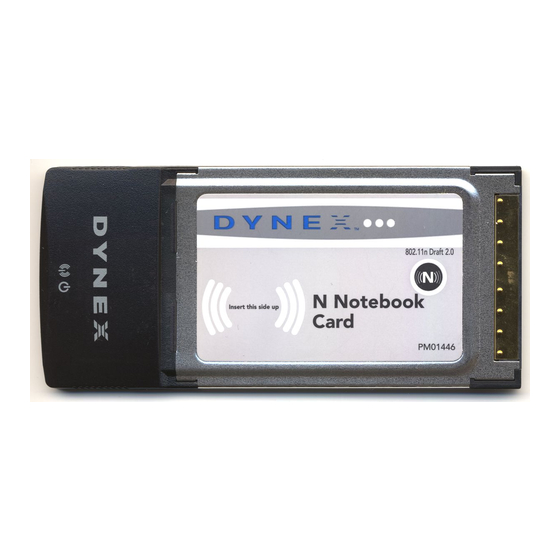 Dynex DX-NNBC Guide D'installation Rapide