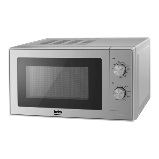 Beko MGC 20100 S Manuel D'utilisation