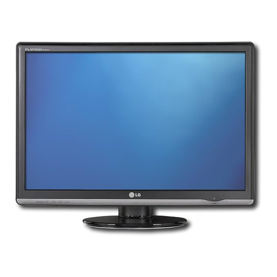 LG W2600H Manuel D'utilisation