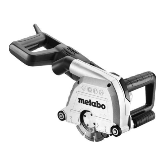 Metabo MFE 40 Mode D'emploi