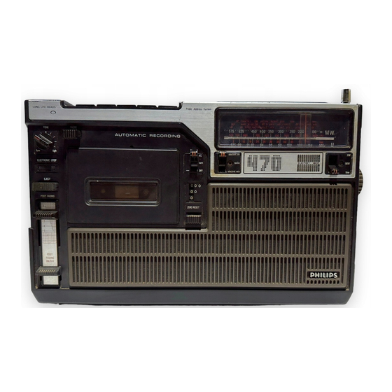 Philips 22AR470 Manuel De Service