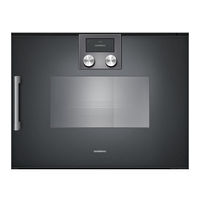 Gaggenau BSP2211.1 Manuel D'utilisation Et Notice D'installation