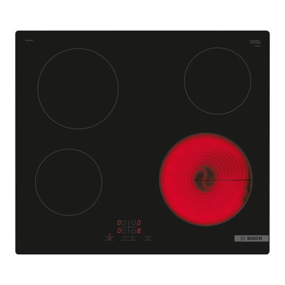 Bosch PKM6BA Serie Manuel D'utilisation