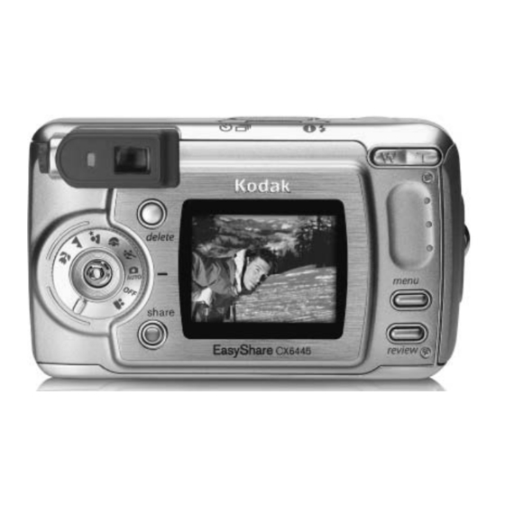 Kodak EasyShare CX6445 Guide D'utilisation