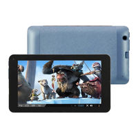 YONIS TACTILE ANDROID 4.4 KITKAT 7 POUCES DUAL CORE BLEU 8 GO Guide D'utilisation