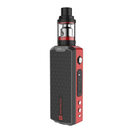 Vaporesso Tarot Mini Guide Rapide