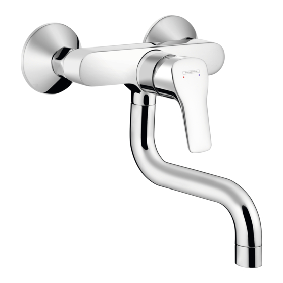 Hansgrohe MySport 13863000 Mode D'emploi / Instructions De Montage